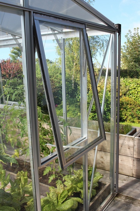 Sidofönster Växthus Helena Alu 600 x 900 mm Vitavia